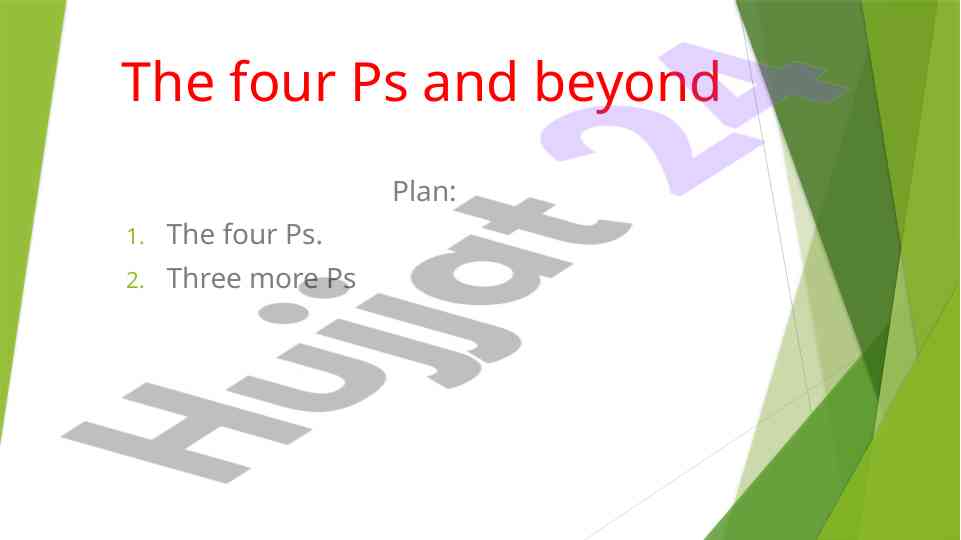 The evolution of marketing mix strategies