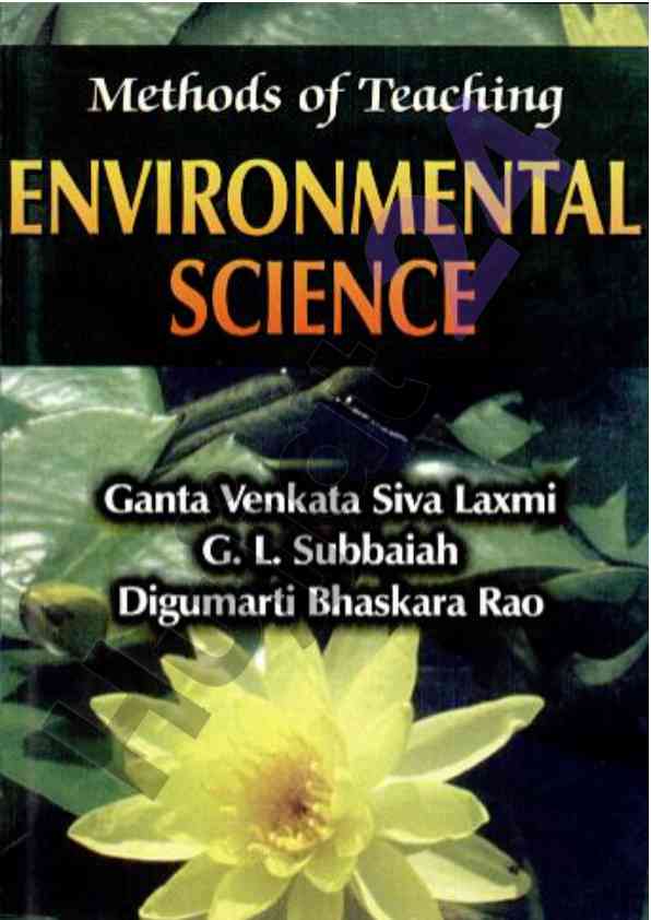 Environmental science book overview and contents