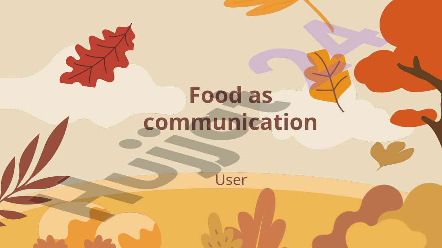 Cultural significance of food in communication styles