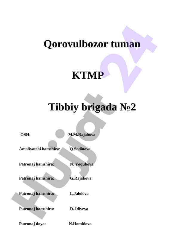 Bolalar va aholi ro'yxati statistikasi tahlili