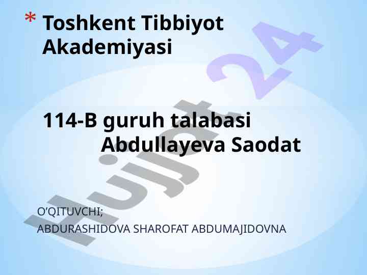 Qadimgi hindiston tibbiyoti va ayur-veda asoslari