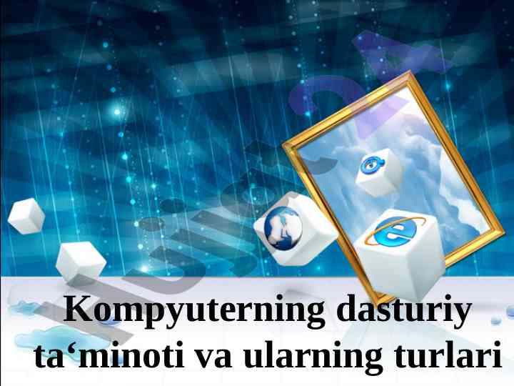 Office mavzusi bilan ishlashni o‘rganish