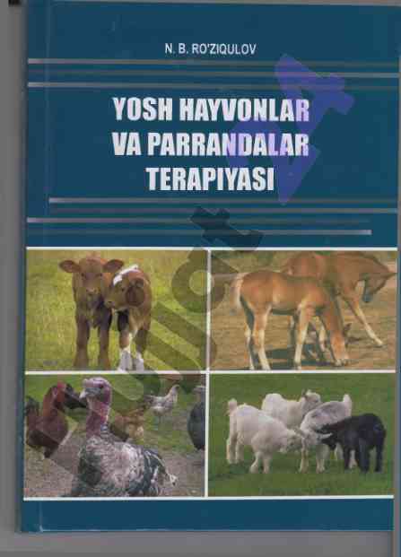 Yosh hayvonlar va parrandalar terapiyasi darslik