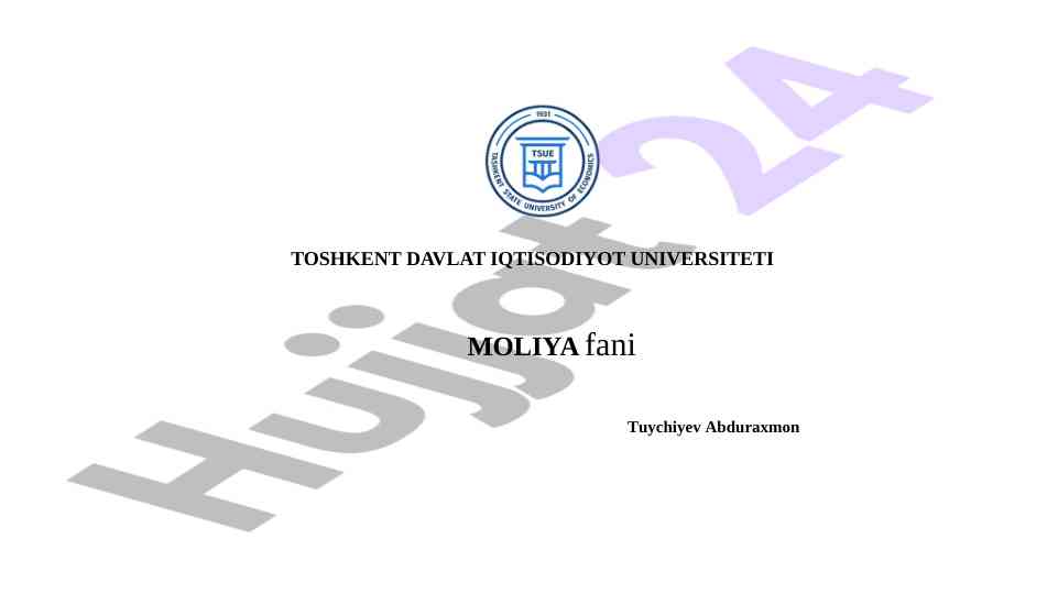 Xo‘jalik yurituvchi subyekt innovatsion faoliyati
