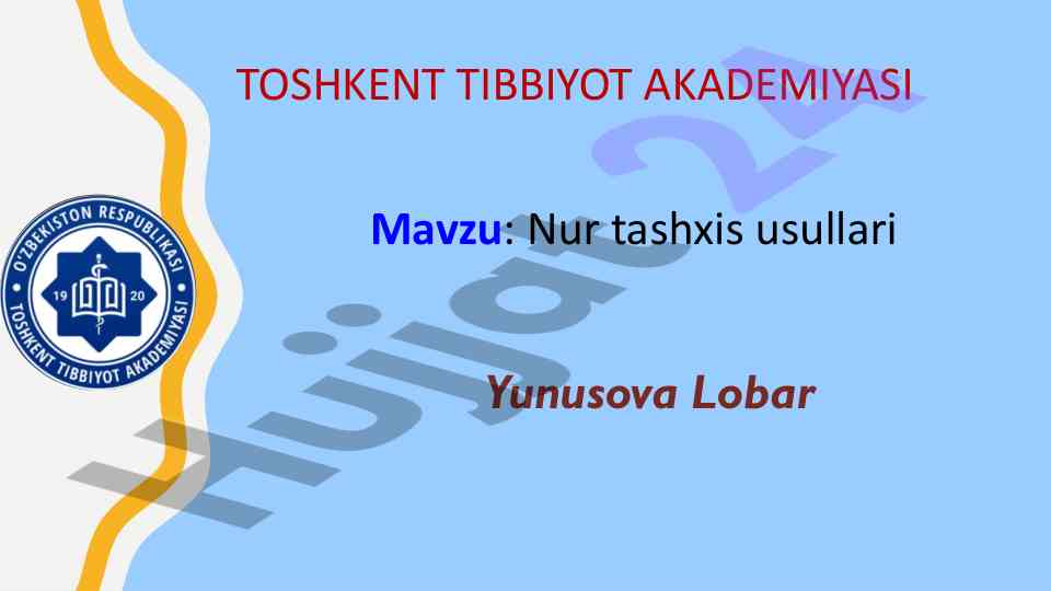 Ultratovush diagnostikasining jigar kasalliklaridagi o'rni