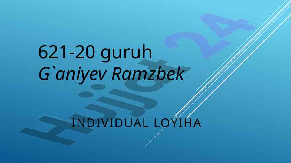 Pedagogik nazoratning shakllari va maqsadlari
