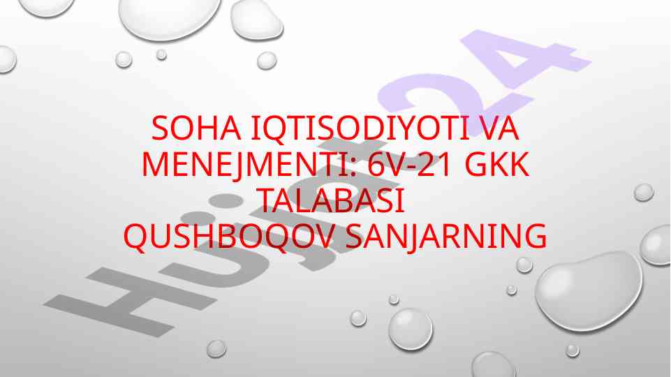 Mehnat bozorini tartibga solish muammolari