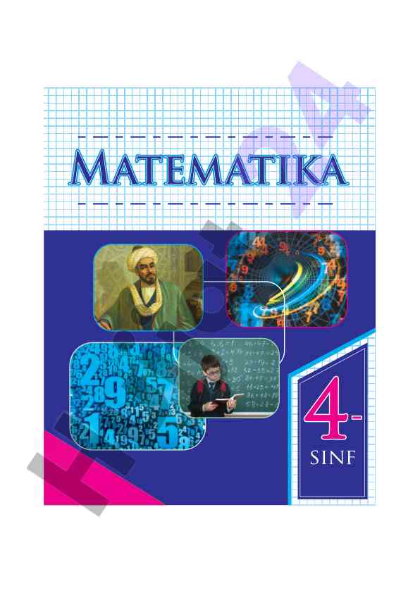 Umumiy o‘rta ta’lim maktablari 4-sinf darslik