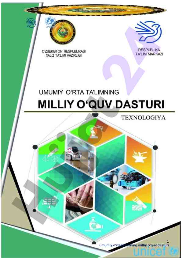 Umumiy o‘rta ta’limda amaliy fanlar tavsifi