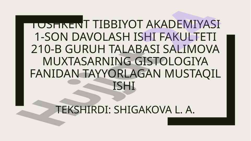 Ayollar reproduktiv sistemasining tuxum yo'llari