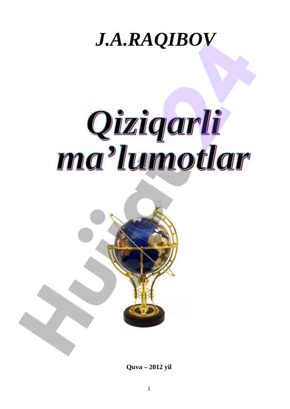 O‘quvchilar bilim saviyasini oshirish bo‘yicha qo‘llanma