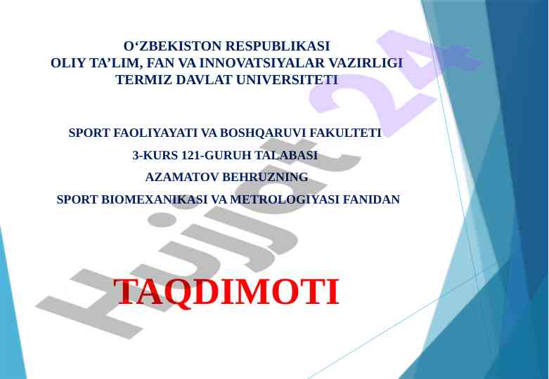 Kurash turlari: dzyudo va erkin kurash tahlili