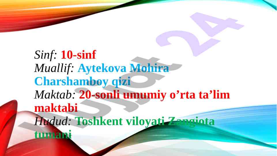 Modifikator genlar va ta'siri qora mollarda