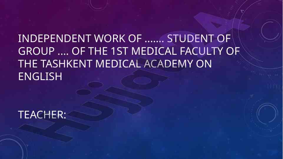 Signs and symptoms in medical practice