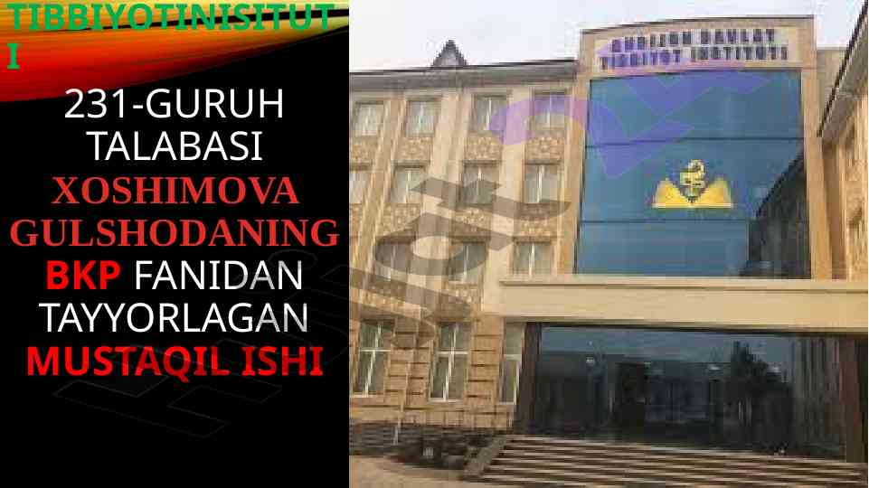 Bolalarni chiniqtirish usullari taqdimoti