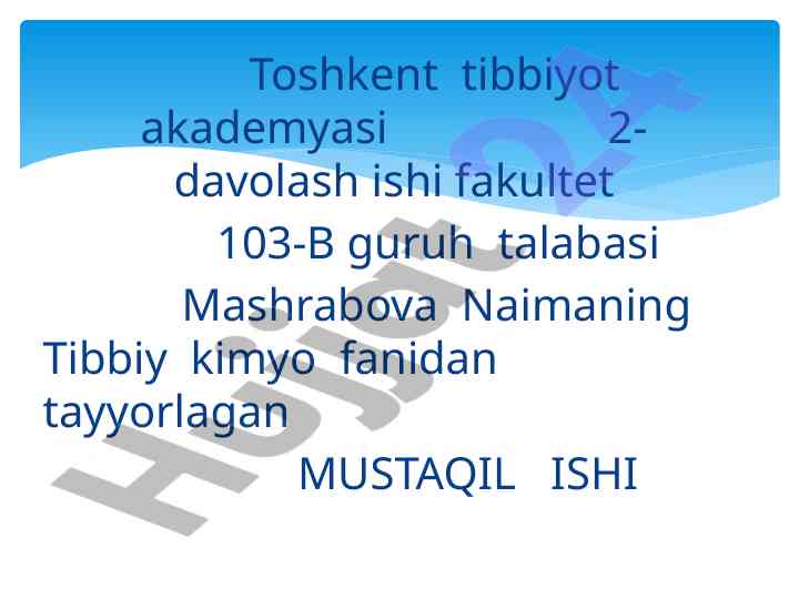 Sirt hodisalari va adsorbsiya tibbiy kimyo fani