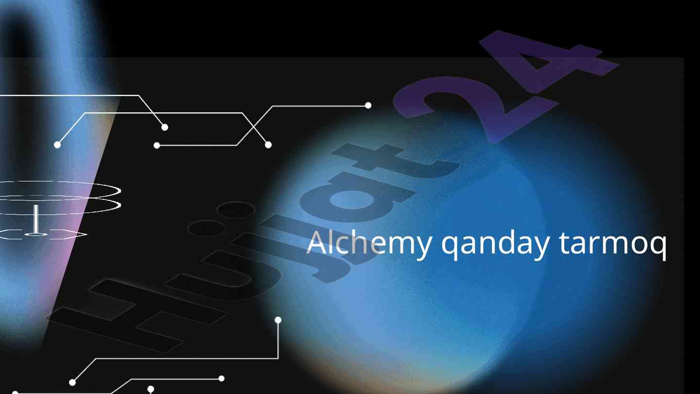 Alchemy blockchain va web3 asosiy tushunchalari