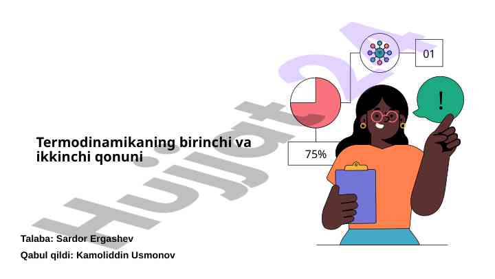 Termodinamikaning qonunlari bilan tanishtirish