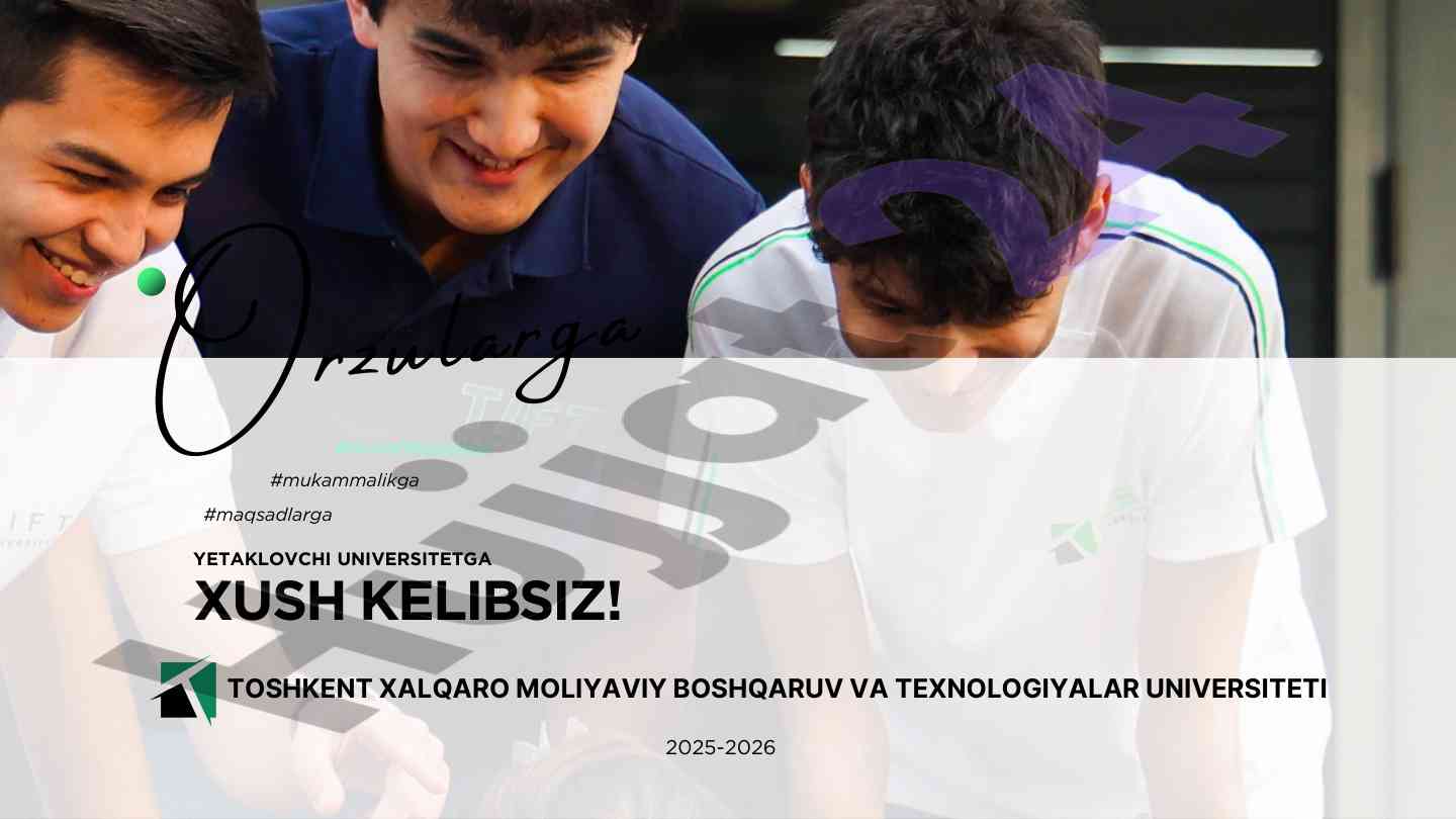 2025-2026 bakalavr dasturlari va narxlari