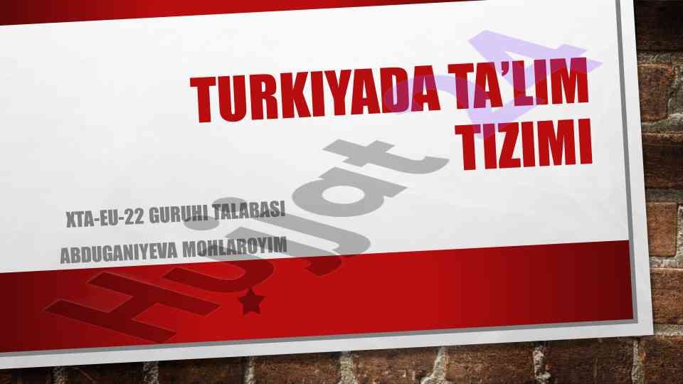 Ta’lim bosqichlari tahlili va tarkibi