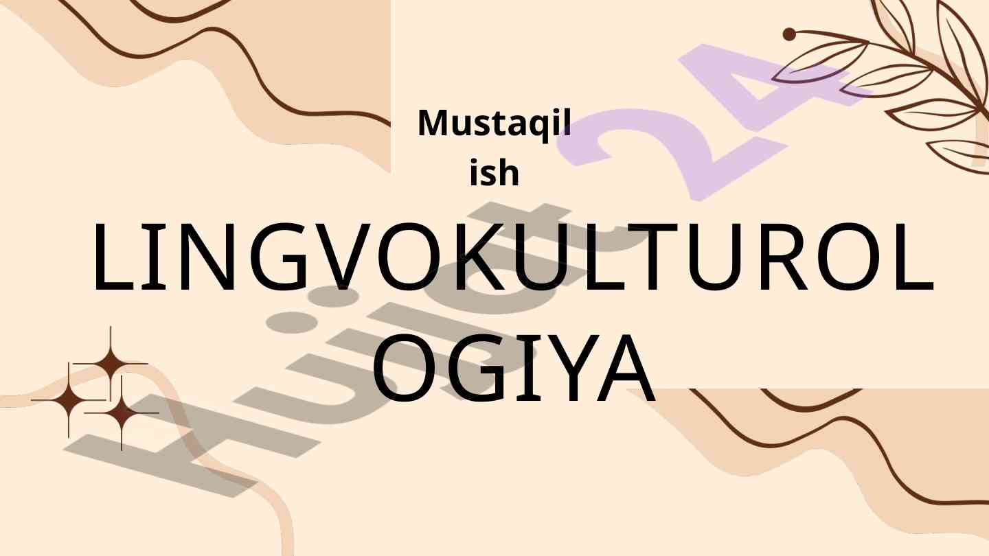 Zamonaviy tilshunoslik va lingvokulturologiya