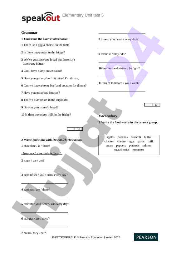 Grammar exercises for beginners in english