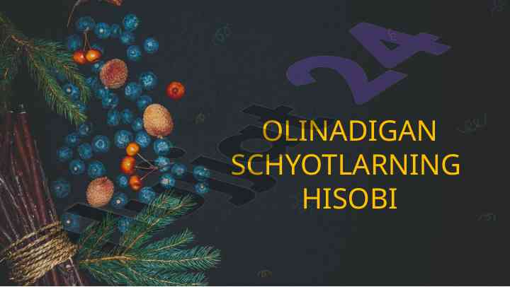 Debitorlik qarzlar hisobi va turlari