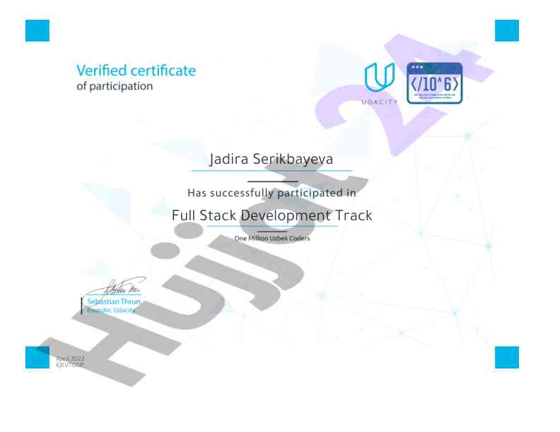 Full stack development track overview april 2022
