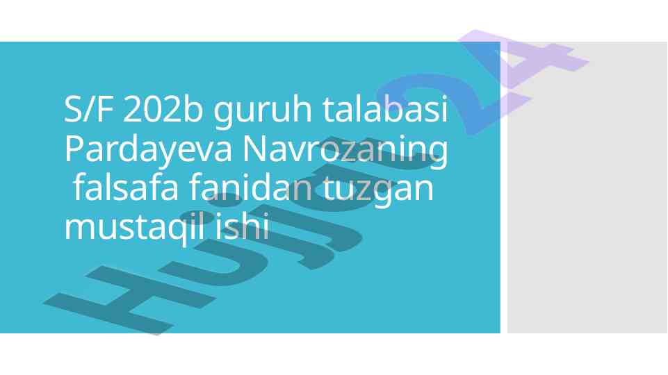 Abu nasr farobiy va gʻazolliyning falsafasi