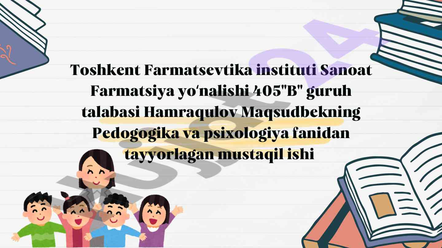 Rivojlangan davlatlarda ta'lim va tarbiya jarayoni