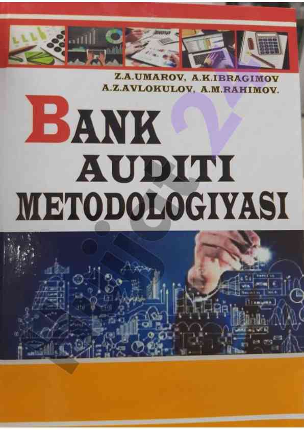 Bank auditi metodologiyasi darslik taqdimoti