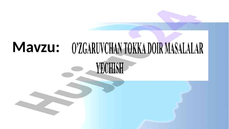 Asosiy formulalar va ularning ahamiyati