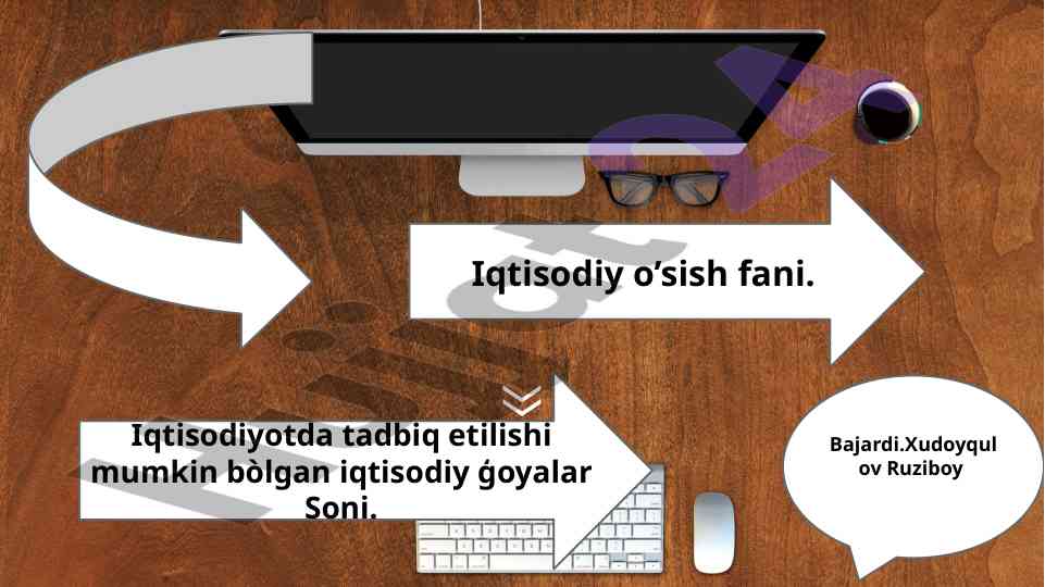 Iqtisodiy nazariyalar va ularning tadbiqi