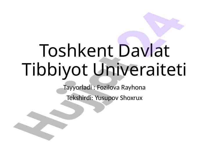 Karies tish kasalligi: etiologiya va patogenez