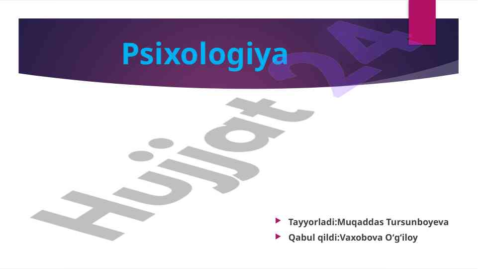Oila psixologiyasi va yoshlarning tayyorligi
