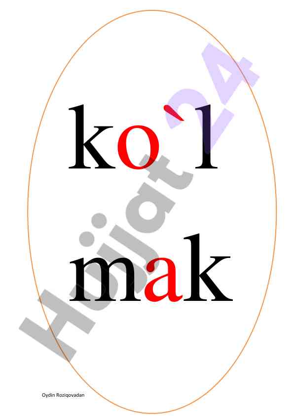 Oydin roziqovadan ko‘k lam mavzusi