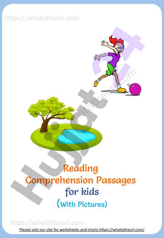 Reading comprehension activities for kids with pictures