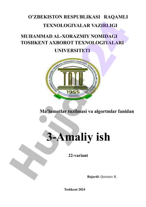 Ma'lumotlarni saralash usullarini tadqiq qilish