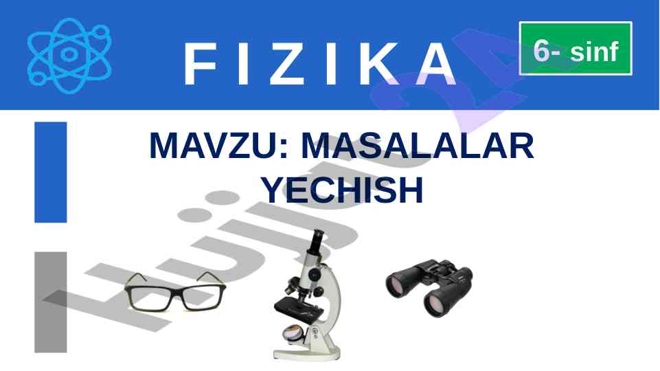 Optik kuch va shishadagi tezlik muammolari