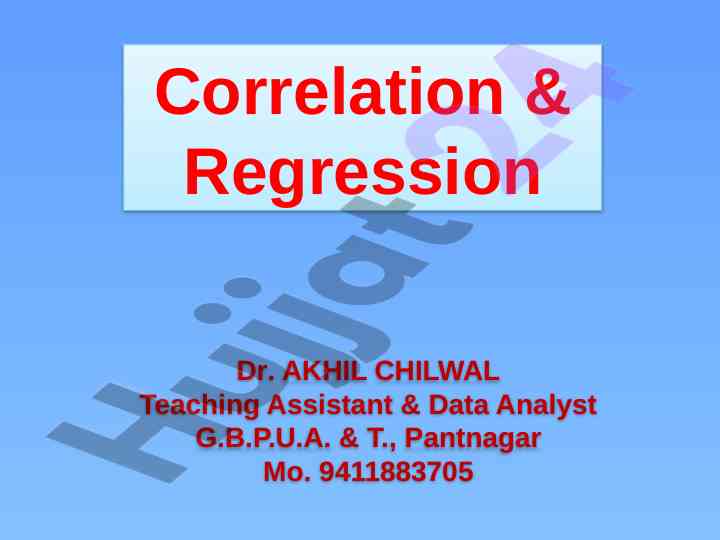 Pearson’s correlation and its types explained