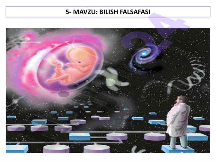 Bilish falsafasi tahlili va asosiy tushunchalar