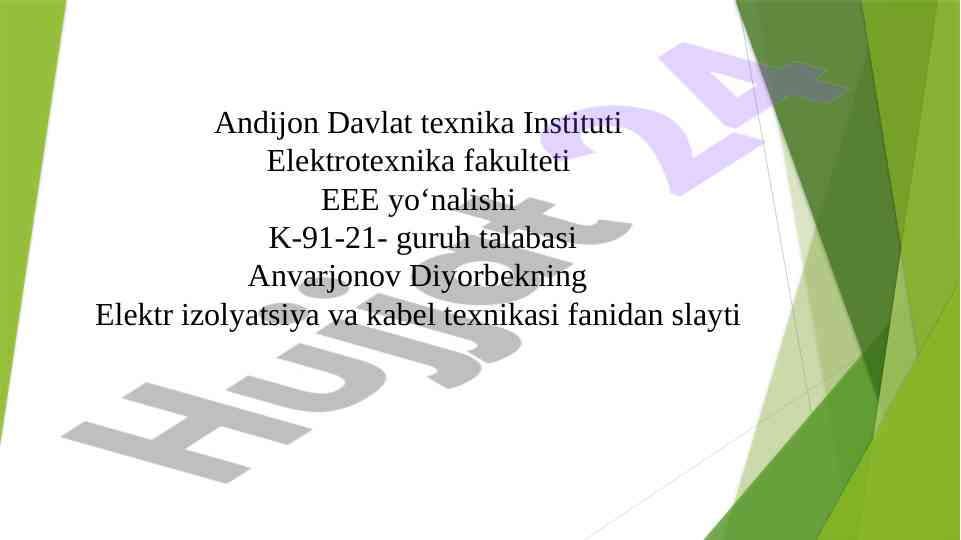 Pe izolyatsiyali kabellarni biriktirish texnologiyalari