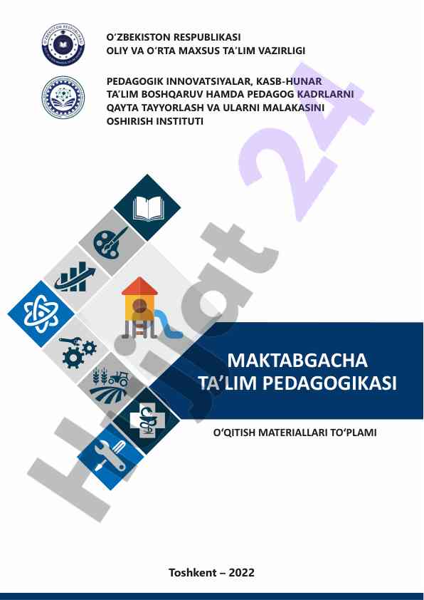 Maktabgacha ta’lim pedagogikasi hujjatlar to‘plami