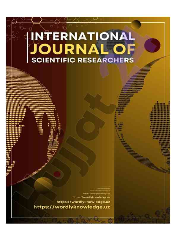 International journal of scientific researchers vol 7 issue 1