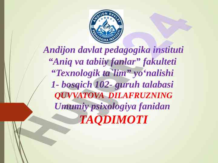 Xayol haqida tushuncha va uning rivojlanishi