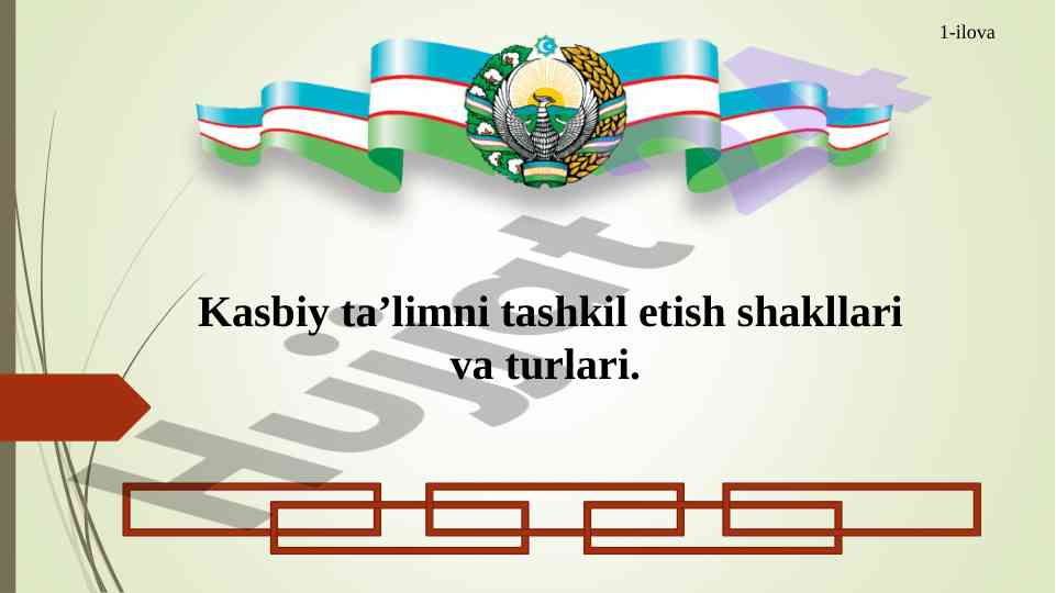 Ta’lim tashkil etish shakllari va turlari