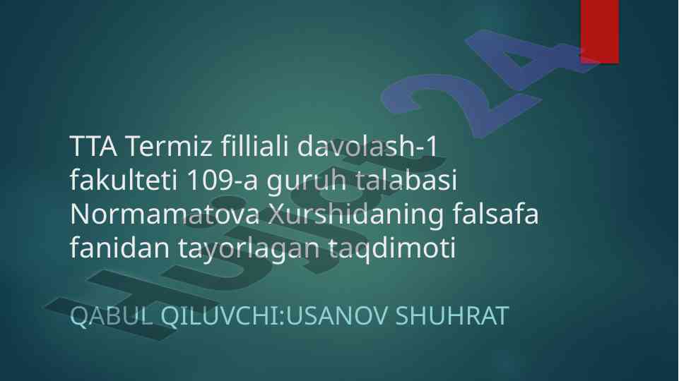 Olam va odamm munosabatlarini o'rganish ahamiyati