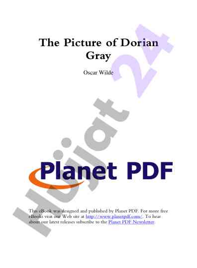 The picture of dorian gray analysis and themes