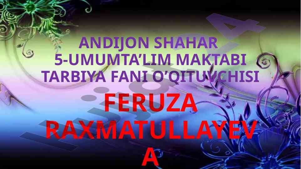 Smart maqsad texnologiyasi bilan maqsadga erishish