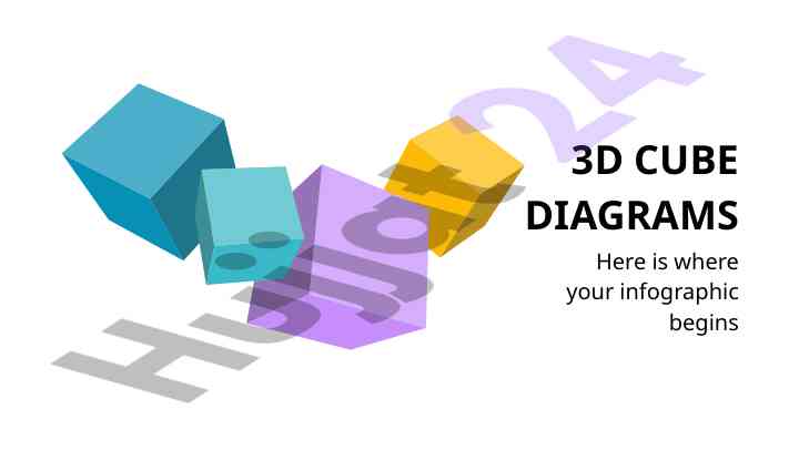 3d cube diagrams of planets in solar system
